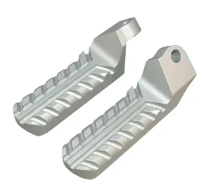 Honda VFR-750F Front Foot Pegs 1990-1997 Silver