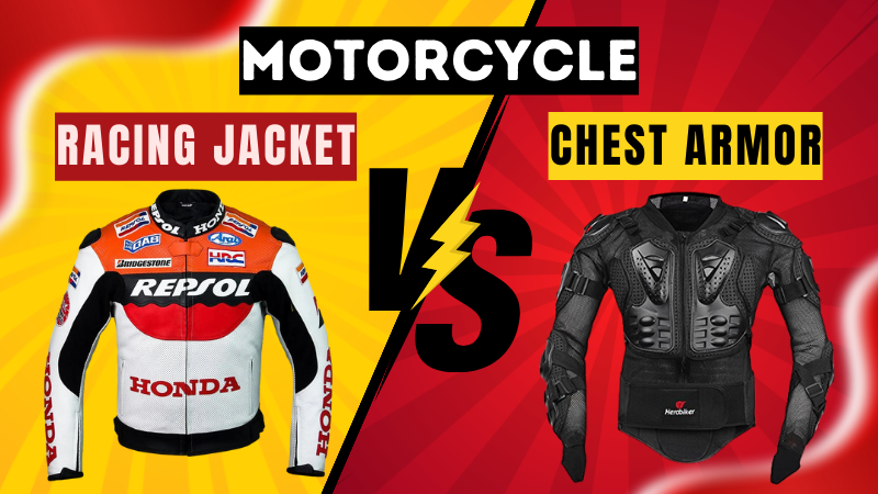 Motorcycle Chest Armor Vs Racing Jacket
