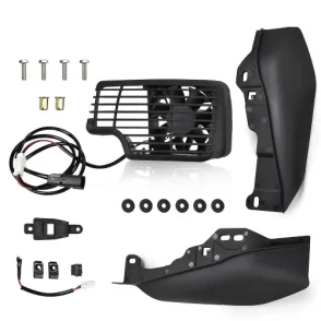 Harley Davidson Ultra CVO Limited FLHTKSE Cool Flow Fan Oil Cooler Water Radiator 2017-2023