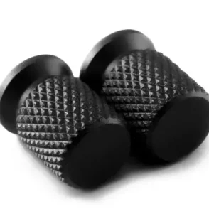 Harley Davidson Street Glide XG750 Tire Valve Covers 2015-2020 Black