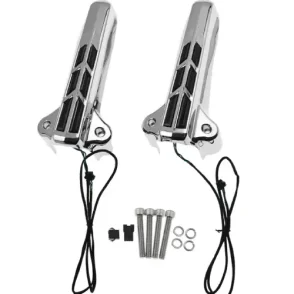 Harley Davidson Ultra Limited Low FLHTKL Fork Leg Covers Red LED Light 2015-2019