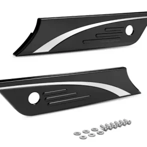 Harley Davidson Ultra Limited Low FLHTKL Saddlebag Latch Decorative Cover 2015-2019
