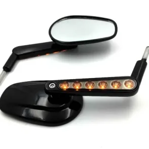 Harley Davidson V-Rod Muscle VRSCF Mirror & Turn Signals 2009-2017 Black
