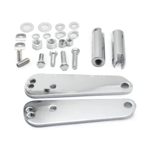 Harley Davidson Dyna Super Glide Custom FXDC Front Footrest Mount Kit 2007-2014
