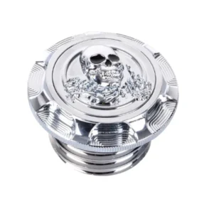 Harley Davidson Dyna Super Glide Custom FXDC Gas Tank Cap 2007-2014 Chrome