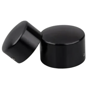 Harley Davidson Dyna Super Glide Custom FXDC Rear Axle Nut Covers 2007-2014
