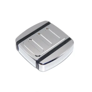 Harley Davidson Dyna Super Glide Custom FXDC Rear Brake Pedal Pad 2007-2014 Chrome