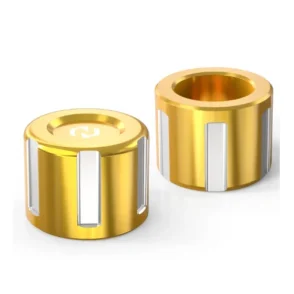 Harley Davidson Fat Boy S FLSTFBS Front Axle Nut Covers 2016-2017 Gold