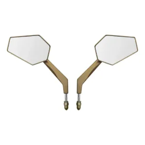 Harley Davidson Night Train FXSTB Mirror 2000-2009 Gold