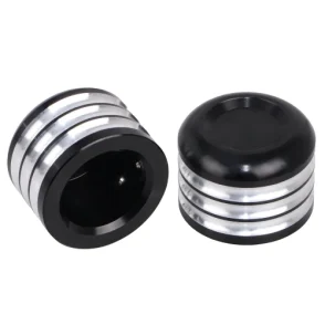 Harley Davidson Street Bob FXDB Front Axle Nut Covers 2007-2017
