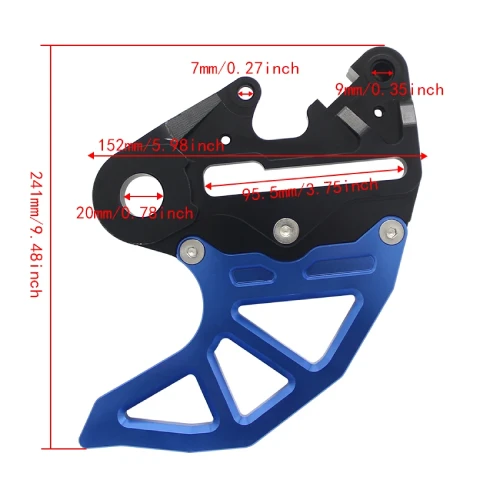 KTM 150 SX Rear Brake Disc Guard Protector 2013-2020