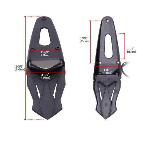 KTM 150 SX Rear Fender Tail Light 2016-2017