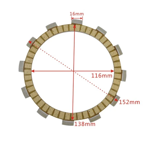 KTM 450 SX-F Clutch Plates 2007-2011