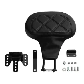 Harley Davidson Electra Glide Standard FLTH Black Driver Backrest Pad 2010-2022