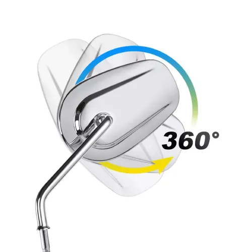 Find Chrome Golf Club Mirrors L&R For Harley Davidson Road Glide Custom Ultra In New York, US - Foto 2