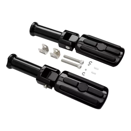 Harley Davidson Street Bob FXBB 107 Black Passenger Footpegs 2018-2024