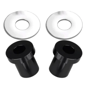 Harley-Davidson Street Bob FXBB 107 Black Solid Riser Bushings Kit 2018-2024