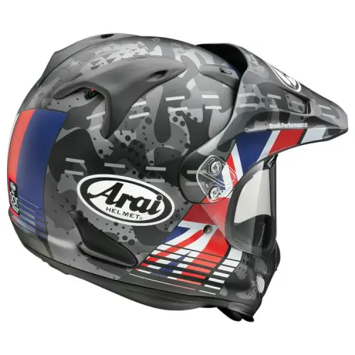 ARAI XD-4 COVER UK DUAL SPORT HELMET