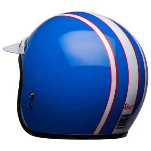 BELL CUSTOM 500 SIX DAY MCQUEEN OPEN FACE HELMET