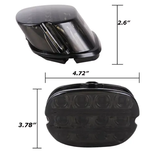 Harley Davidson Roadster XL1200CX LED Rear Tail Light Brake 2016-2020