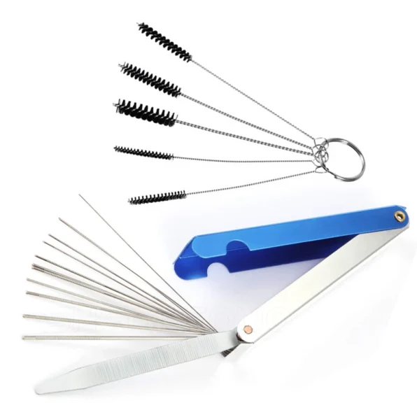 Motorcycle Carburetor Jet Cleaning Tool Kit for Carbon Dirt Removal