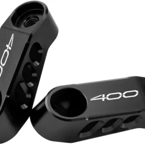 Motorcycle Mirror Extender Brackets for Z400 2019 to 2024 Adjustable Mounts