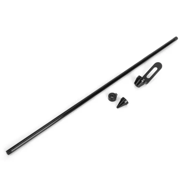 Universal Steel Motorcycle Flagpole Mount Accessory for Bikes and Cruisers