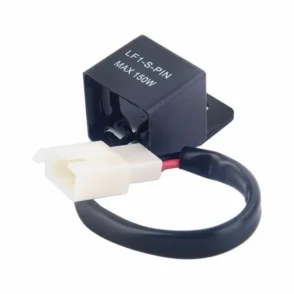 2 Pin 12V Electronic LED Flasher Relay Fix Motorcycle Turn Signal Lights Blinker