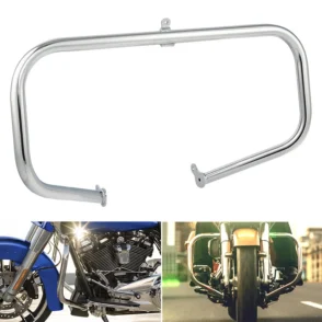 Harley-Davidson Electra Glide Classic FLHTC Fire Rescue Crash Bar and Skid Plate 2011-2013