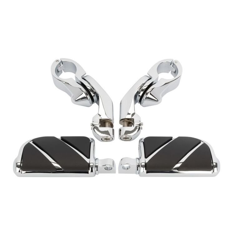 Harley-Davidson DYNA Low rider EFI FXDLI Short Angled Adjustable Highway Pegs With 1 1/4" Clamps 2000-2009