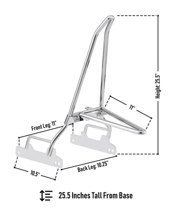 Harley-Davidson DYNA Low rider EFI FXDLI Sissy Bar Luggage Rack 2000-2009