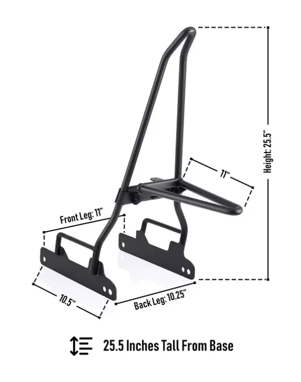 Harley-Davidson DYNA Low rider EFI FXDLI Sissy Bar Luggage Rack 2000-2009