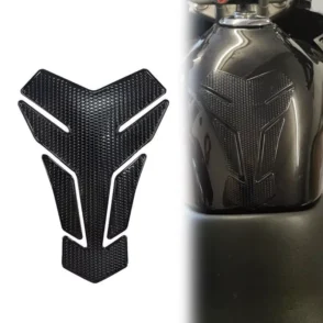 Motorcycle Tank Pad Protector Case Sticker Gas Oil Fuel Decal Black