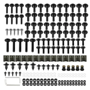195PCS Motorcycle Complete Bolt Fairing Kit Body Screw Set Accessories Parts