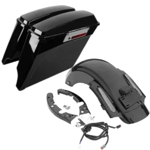 Harley-Davidson Electra Glide Classic FLHTC Fire Rescue Saddle Bag 2011-2013