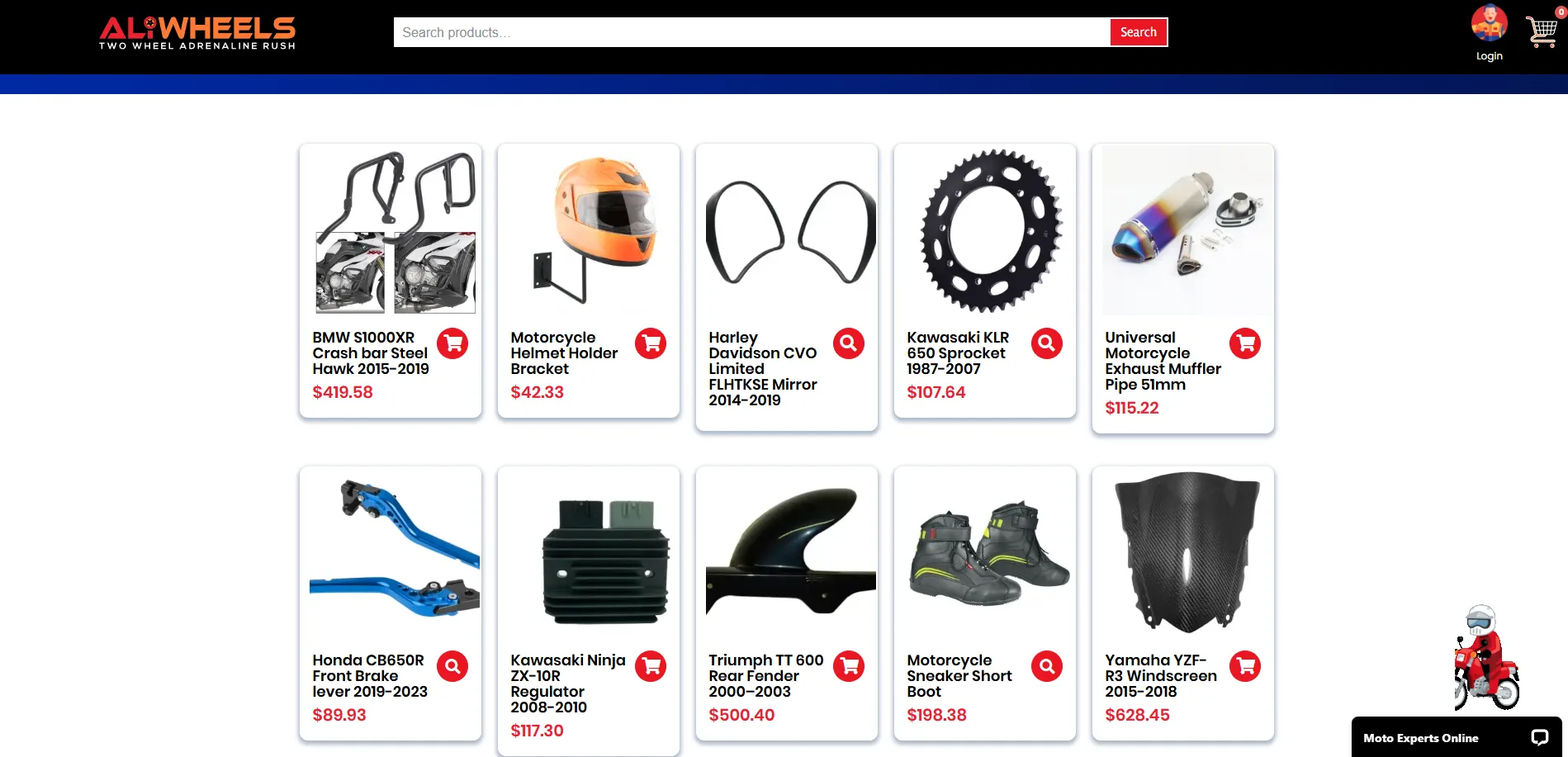 Why Purchase Honda Motorcycle Parts from AliWheels?