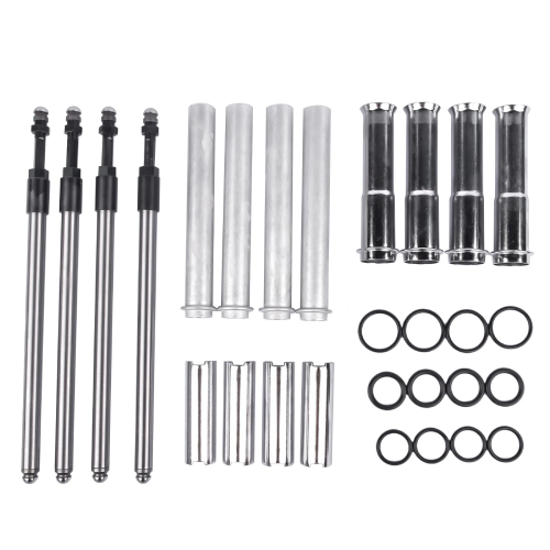 Harley-Davidson Electra Glide CVO Ultra Classic FLHTCUSE4 Adjustable Pushrods & Push Rod Cover Kit 2009