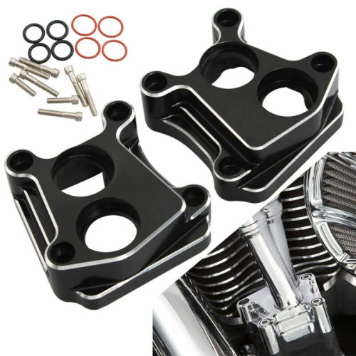 Harley-Davidson Electra Glide CVO Ultra Classic FLHTCUSE4 Engine Lifter Tappet Block Covers 2009