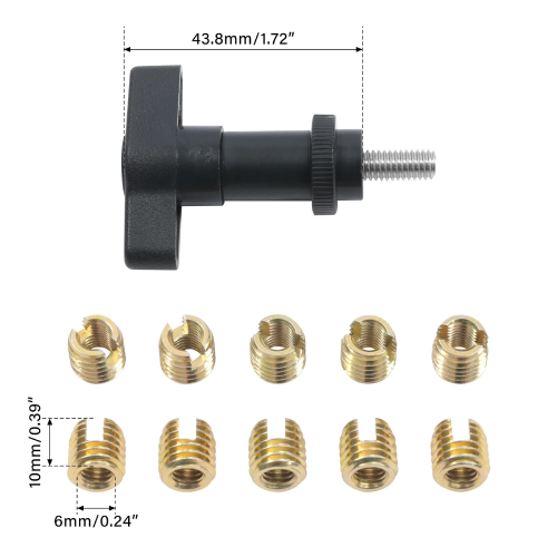Harley-Davidson Electra Glide CVO Ultra Classic FLHTCUSE4 Fairing Brass Insert Repair Kit 2009