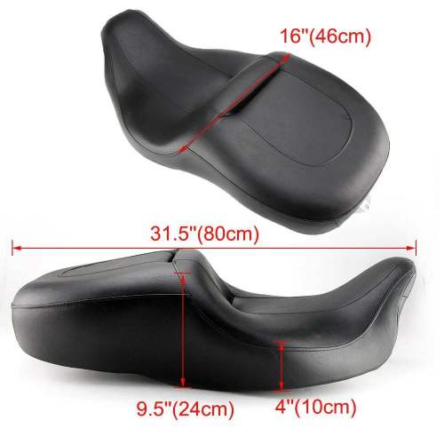 Harley-Davidson Electra Glide CVO Ultra Classic FLHTCUSE4 Rider Driver Passenger Seat 2009