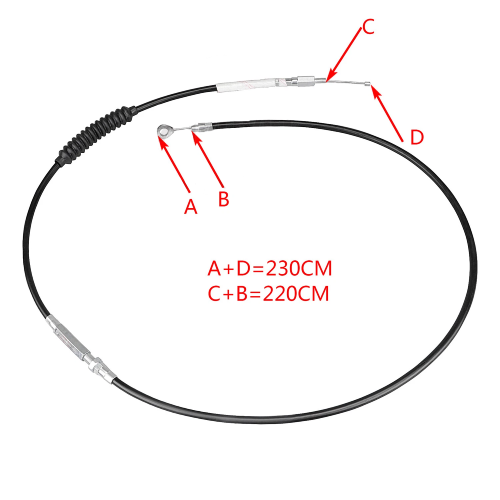 Harley-Davidson Electra Glide Police FLHTP 220cm Clutch Cable 2010-2013