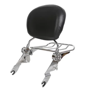 Harley-Davidson Electra Glide Police FLHTP Adjustable Backrest Sissy Bar Luggage Rack 2010-2014