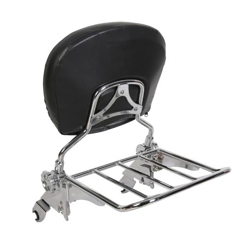 Harley-Davidson Electra Glide Police FLHTP Adjustable Backrest Sissy Bar Luggage Rack 2010-2014