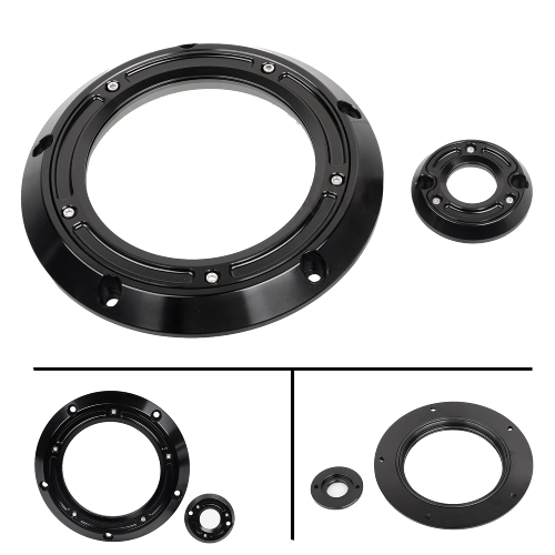 Harley-Davidson Electra Glide Police FLHTP Black Engine Derby Timing Cover 2017-2020