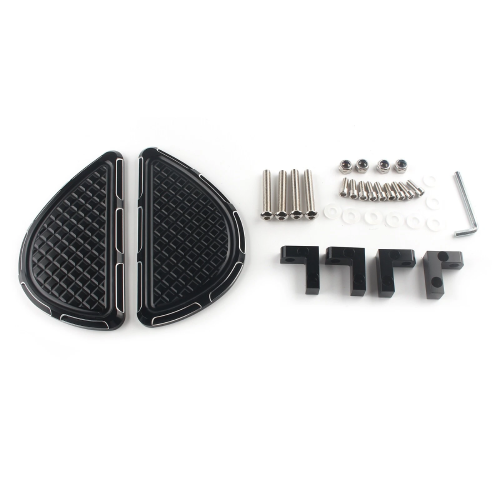 Harley-Davidson Electra Glide Police FLHTP Front Footboard Foot Peg Mounts 2010-2014