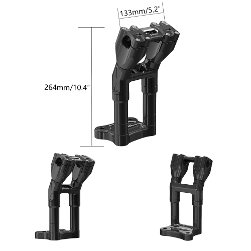 Harley-Davidson Electra Glide Police FLHTP Handlebar Riser 2010-2014