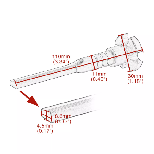 Harley-Davidson Electra Glide Police FLHTP Ignition Switch Alignment Tool 2017-2020