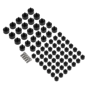 Harley-Davidson Electra Glide Ultra Classic Firefighter SE FLHTCU Black Engine Bolt Cover Cap 2008-2013