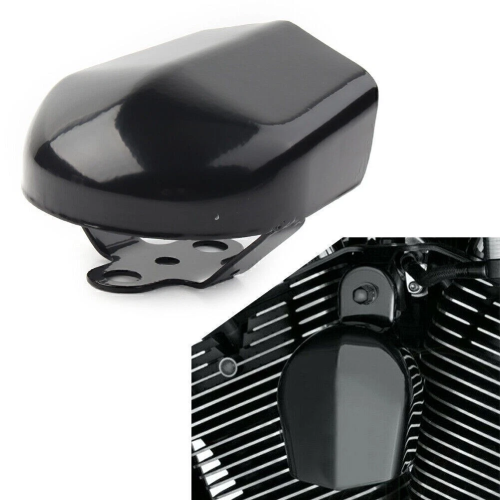 Harley-Davidson Electra Glide Ultra Classic Firefighter SE FLHTCU Gloss Black Horn Cover  2008-2013