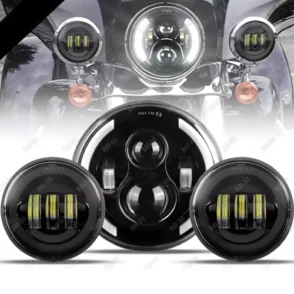 Harley-Davidson Electra Glide Ultra Limited FLHTK Headlight and Passing Lights 2010-2014